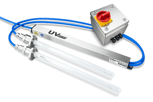 Nuvonic UVpro FMT sistem UV pentru dezinfecția aerului din bazine de stocare